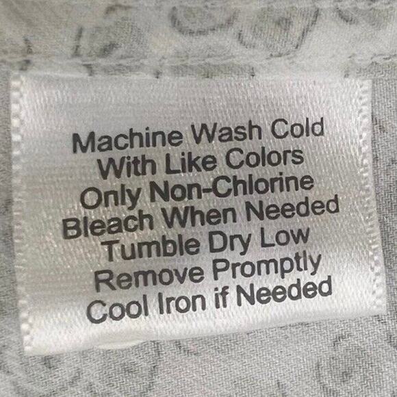 Jos. A Bank Men’s Sz 4XB Slim Fit Long Sleeve Buttoned Down Green Floral Poppy - Picture 8 of 8